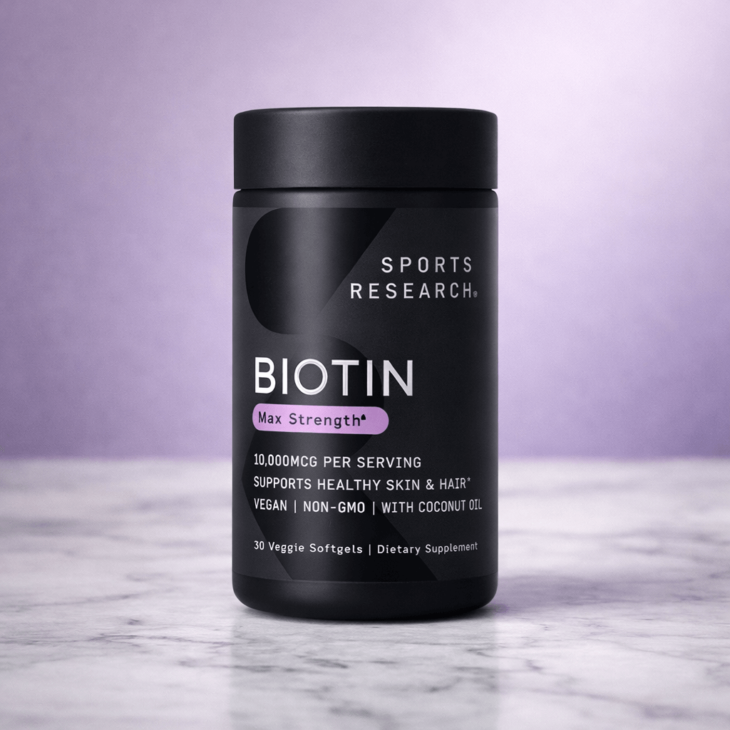 Biotina Max Strength 10.000 mcg 30 Capsulas: Cabello más fuerte y saludable